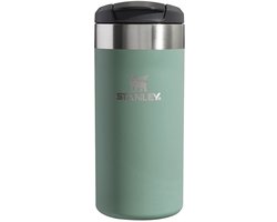 Stanley Aerolight Transit Mug 0,35L | Shale Metallic | Lekvrij | Vacuüm geïsoleerde thee & koffie reismok | Roestvrijstalen thermosbeker houdt 4 uur warm | BPA-Vrij | Vaatwasserbestendig