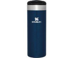 Stanley Aerolight Transit Thermosbeker 0.47L - Houdt 6 Uur Warm - 8 Uur Koud - Vaatwasmachinebestendig - Lekvrij - Geschikt Voor Bekerhouder In Auto - Koffiebekers To Go - Royal Blue Metallic