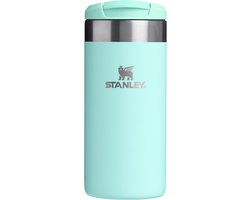 Stanley Aerolight Transit Thermosbeker 350 ml - Houdt 4 Uur Warm - 6 Uur Koud - Vaatwasmachinebestendig - Lekvrij - Geschikt Voor Bekerhouder In Auto - Koffiebekers To Go - Water Colour Blue