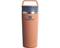 Stanley Café To Go Travel Mug 470 ml (Toast) – Lekvrije Thermosbeker met Drinkdeksel – RVS Geïsoleerde Koffiebeker – BPA-vrij