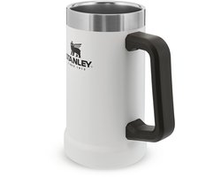 Stanley Classic Vacuum Stein 0.7L - Houdt Bier 7 Uur Koud - Bierpul Van Roestvrijstaal - Dubbelwandige Isolatie - Vaatwasserbestendig - Camping Mok - Polar
