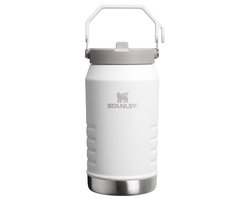 Stanley Flip Straw 2.0 Waterfles Met Rietje 1,9L - 20 Uur Koud - 4 Dagen Koud Met IJs - Roestvrijstalen Drinkfles - BPA Vrij - Lekvrij - Vaatwasserbestendig - Frost