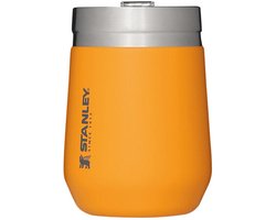 Stanley Go Everyday Tumbler 0.29L - Houdt 5 Uur Koud / 1.5 Uur Heet - Roestvrijstalen Beker Voor Wijn, Cocktails, Koffie, Thee - BPA-Vrij - Vaatwasmachinebestendig - Saffron