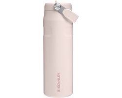 Stanley IceFlow™ Bottle Flip Straw 0,7L | Rose Quartz | Drinkfles - AeroLight™ vederlichte isolatie - Thermosfles