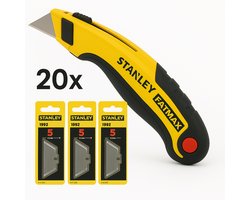 Stanley Mes - FatMax - Werkmes - uitschuifbaar - Incl. 20 reserve messen