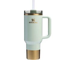 Stanley Quencher H2.0 Flowstate Tumbler - 1.2L - RVS - Stanley Cup met Rietje en Handvat - Thermosbeker - Thermosfles - Beker - Drinkbeker - Drinkfles - Fles - Koffiebeker To Go - Mug - Waterfles