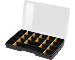 Stanley STST81681-1 - Gereedschapsorganizer - 14 inch - Uitneembare Schotten - Transparant Deksel
