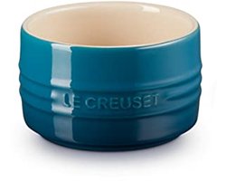 Stapelbaar Aardewerk Ramekin 200 ml - Diep Teal