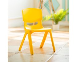 Stapelbare Kinderstoel - Geel - Kunststof