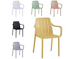Stapelbare Tuinstoel - Hoogwaardige Weerbestendige Stoelen voor Balkon en Terras - Tot 200 kg