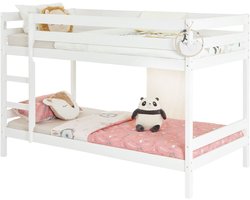 Stapelbed FELIX van massief hout - wit