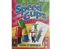 Stapelgekke Speed Cups 2 spelers Actiespel