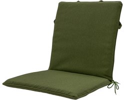 Stapelstoel kussen ca.97x49cm Moss green canvas eco+