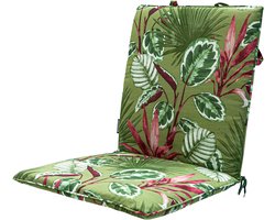 Stapelstoel kussen ca.97x49cm Outdoor+ Cala green