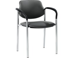 Stapelstoel Styl, leder-look