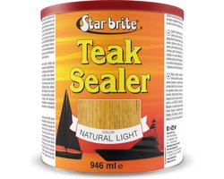 STAR BRITE Teak Sealer - Natural Light - Hoogwaardige Bescherming voor Teak & Hardhout - 946 ml