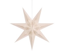 Star hanging beige - h18xd60cm