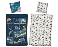 Star Wars Dekbedovertrek 135x200 Katoen Kussensloop 80x80