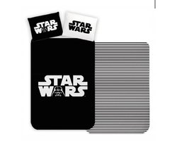 Star Wars Dekbedovertrek - 140 x 200 cm Zwart