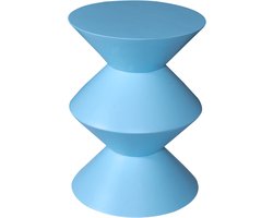 Starfurn - Bijzettafel Abel - Blauw - 33x33x45 cm