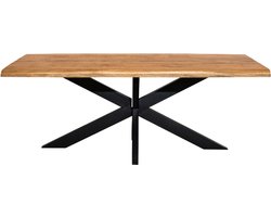 Starfurn - Boomstamtafel Denver - Bruin - 100x200x76 cm