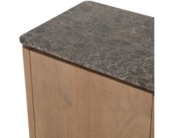 Starfurn - Bovenblad dressoir Dallas 165 cm marmer - bruin