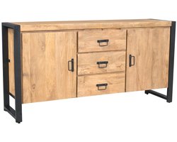 Starfurn Dressoir Britt - Naturel Hout - 160x40x80cm
