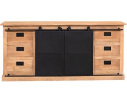 StarFurn Dressoir Fresno Mangohout Naturel 200cm