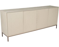 StarFurn Dressoir Madison - Zandkleur Hout - 210x45x85cm