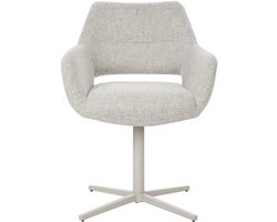 StarFurn Eetkamerstoel Lux Beige Draaibaar