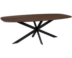 Starfurn - Eettafel Ferris - Bruin - 110x240x76 cm