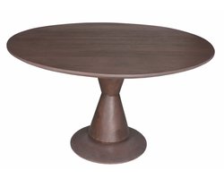 StarFurn Eettafel Lima Walnoot 150cm Rond