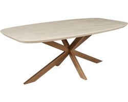 Starfurn - Eettafel Madison - Beige - 100x240x76 cm