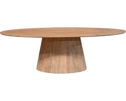 Starfurn - Eettafel Solana - 240 cm - Naturel - Ovaal