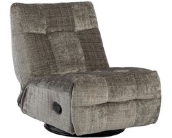Starfurn Relaxfauteuil Chill - Grijs - Draaibaar - 97x78x90cm