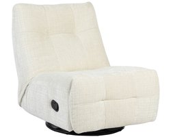 Starfurn Relaxfauteuil Chill - Off White - Draaibaar - 97x78x90cm