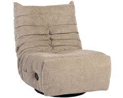 Starfurn Relaxfauteuil Zen - Taupe - Draaibaar - 97x78x90cm
