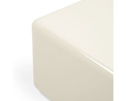 Starfurn Salontafel Elias - Vierkant Wit - 60x60x27cm