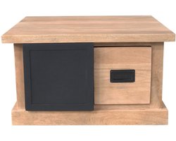 Starfurn - Salontafel Noa - Bruin - 80x80x45 cm