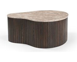 Starfurn - Salontafel Nomi - Bruin - 73x84x34 cm