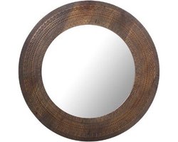 StarFurn Spiegel Nola - Naturel Mangohout - 75x2,5x75cm