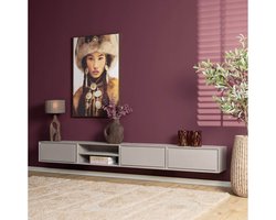 Starfurn - Tv meubel Ambiance - Taupe - 35x280x30 cm
