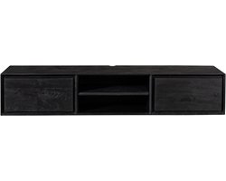 Starfurn - Tv meubel Ambiance - Zwart - 35x160x30 cm