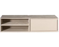 Starfurn Tv-meubel Ambiance - Zwevend - Zandkleur Hout - 120x35x30cm