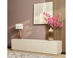StarFurn Tv-meubel Brussel - Zandkleur Hout - 200x42x46cm