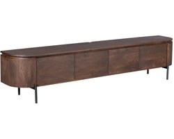 Starfurn tv meubel Excellent bruin 200x35x45 cm mangohout