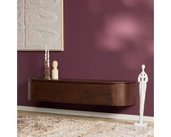 Starfurn Tv-meubel Excellent - Bruin Hout - 160x35x30cm