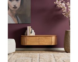 Starfurn Tv-meubel Excellent - Naturel Hout - 120x35x30cm