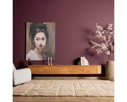 Starfurn Tv-meubel Excellent - Naturel Hout - 280x35x30cm