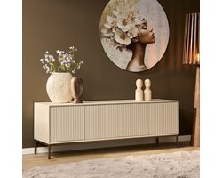 Starfurn - Tv meubel Madison - Beige - 45x165x55 cm